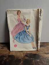 1955 McCall's Printed Patterns Misses' And Junior Dress #3260 Size 14 Bust 32 picture
