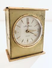 Vintage Saint Blaise Switzerland Swiss Mini Time Alarm Clock 5 Rubies Lovely picture