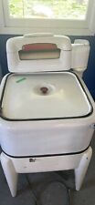 Square Vintage Maytag Electric Wringer Washer picture