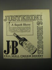 1956 J&B Scotch Ad - A superb sherry picture