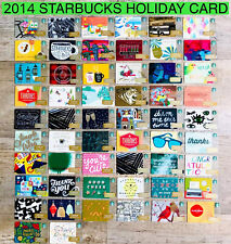 2014 STARBUCKS HOLIDAY GIFT CARD NEW-Choose one or more picture