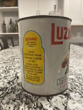 🔴🟡Vintage Luzianne Coffee & Chicory Tin, WM. B. Reilly & Co, New Orleans RARE picture