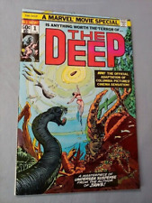 The Deep Marvel Comics #1 1977 Movie Adaptation VF+ High Grade picture
