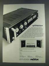 1977 Studer Revox Audio Equipment Advertisement - in German picture