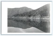 c1940's Shasta Lake Reflection View California CA RPPC Photo Postcard picture
