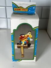 Vintage Sesame Street Bert and Ernie Stocking Hanger- Pre-Owned -Holiday picture