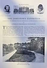 1907 Jamestown Exposition Hampton Roads Virginia illustrated picture