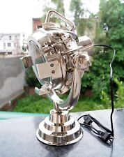 Chrome Table Lamp Search light Spotlight Nautical Lamp Light Home/Office Décor picture