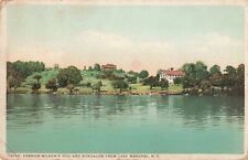 Francis Wilson's Hill & Bungalow Lake Mahopac New York NY 1912 Postcard picture