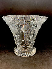 Antique ABP HAND CUT CRYSTAL Punch bowl or EggNogg bowl Base picture