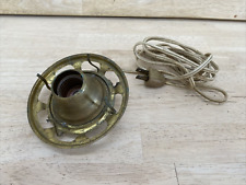 EAGLE OIL LAMP BURNER ELECTRIC CONVERSION Adapter WITH SHADE RING picture