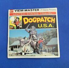Rare Gaf A442 Dogpatch Dog Patch USA Marble Falls AR view-master 3 Reels Packet picture