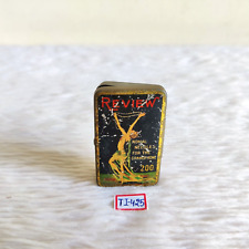Antique Review Gramophone Needle Advertising Tin Box Rare Collectible TI425 picture