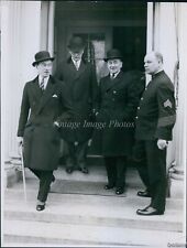 1930 Mayor James J Walker Joseph Johnson Visit President Politics 6X8 Photo picture