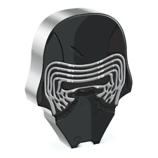 The Faces of the First Order – Kylo Ren 1oz Silver Coin - NZ Mint picture