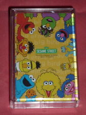 Rare 2004 Sesame Street Character Playing Cards w/ Case Vintage Cute Designs picture