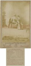 Horvath midgets circus performers little people antique cabinet photo picture