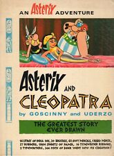 ASTERIX AND CLEOPATRA  (1969)  4TH Impress.  1972  HARDCOVER  COMIC BOOK  UK picture