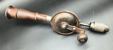 VINTAGE IDEAL N0-17 W&G COMPANY HAND CRANK DRILL EGGBEATER STYLE  picture