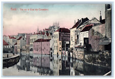 Ghent Belgium Postcard View of the Quai Des Tonneliers c1910 Unposted picture
