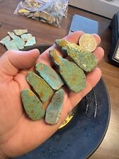 Frog Skin - Like Kaolin Turquoise.  70g Of slabs Get What You See picture