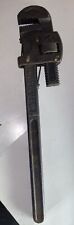 Antique 18” Stillson Walworth Pipe Wrench USA picture