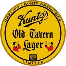 Kuntz's Old Tavern Lager Beer ONT. CANADA NEW Sign 18