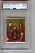 # 258  PINK FLOYD    1972 PANINI CANTANTI   sticker  TRADING CARD    PSA 8 picture