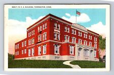 Torrington CT-Connecticut, New Y.M.C.A Building, Vintage c1937 Postcard picture