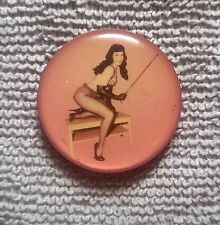 Pin Up Betty Paige Riding Crop Refrigerator Magnet Vintage Style NOS p picture