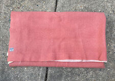 VTG Shuler & Benninghofen 76x68 Wool Pink Mariposa Blanket Satin Edge 40’s 50’s picture