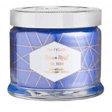 Partylite OCEAN MIST SIGNATURE 3-wick JAR CANDLE  BRAND NEW  NIB  picture