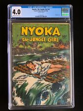 NYOKA THE JUNGLE GIRL #4  CGC 4.0  - Bondage Cover - Excellent Cover Appearance picture