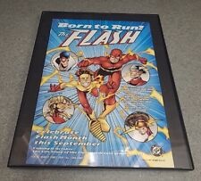 The Flash Born To Run DC Comics  Print Ad 1997 Framed 8.5x11  picture
