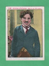 1920's Charlie Chaplin  Cine Artistas y Peliculas   Rare  Film Card picture