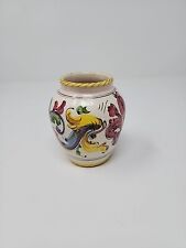 Vintage Italian Small Hand Painted Vase picture