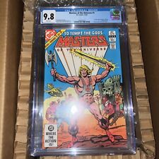 HE-MAN ~ MASTERS OF THE UNIVERSE #1 ~ CGC 9.8 WP ~ 1ST HE-MAN SKELTOR ~ DC 1982 picture