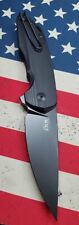 GiantMouse Vox/Anso ACE Corta Liner Lock Knife Black G-10 BLACKOUT M390  picture