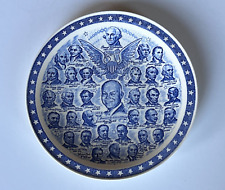 Vernon Kilns Plate ~ Our Presidential Gallery No.2 ~ 10 1/2