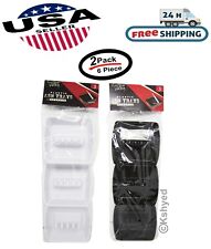 6 PCS (2 Pack) Ashtray For Cigarettes & Cigar Rectangular Plastic Ash Holder New picture