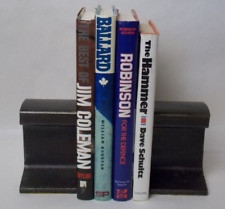 PGE Metal Railway Track Bookends Vintage Central BC Railroad Museum Heavy EUC picture