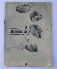 November 1954, US Army Airborne Crest Craft Gifts Brochure Pamphlet Jewelry Etc picture