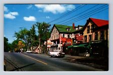 Gorham NH-New Hampshire, Main Street, White Mountains, Vintage Souvenir Postcard picture