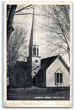c1910's Methodist Church Scene Street Golden Illinois IL Antique Postcard picture
