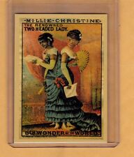 MILLIE CHRISTINE, THE TWO HEADED LADY CARNIVAL CIRCUS SIDESHOW / NM+ COND. picture