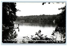 c1950's Big Ponds South Mountain Near Shippensburg PA RPPC Photo Posted Postcard picture