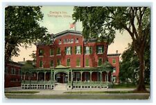 c1910 Entrance Of Conley Inn Building Torrington Connecticut CT Antique Postcard picture