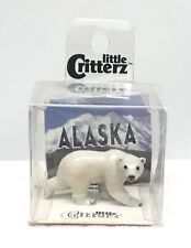 Little Critterz Beaufort Polar Bear Miniature Porcelain Figurine AK877 picture