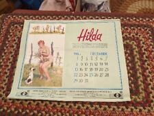 Vintage Novelty Calendar 85-86 Griffin Greenhouse Nursery Tewkesbury Mass Albany picture
