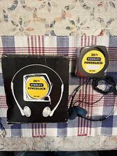 STANLEY TOOLS HARDWARE 50 FT POWERWINDER TAPE MEASURE AM/FM  PLAYER PREMIUM picture